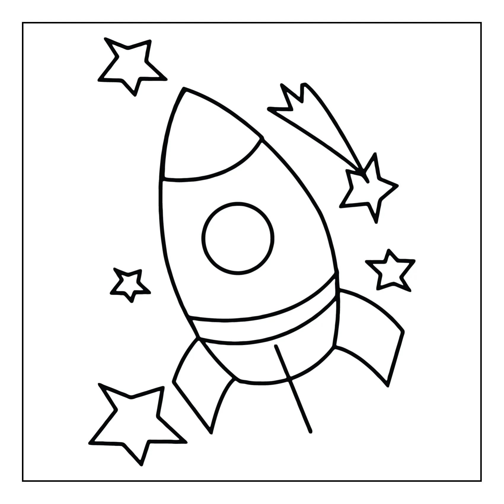 Means of tranport coloring page (38)