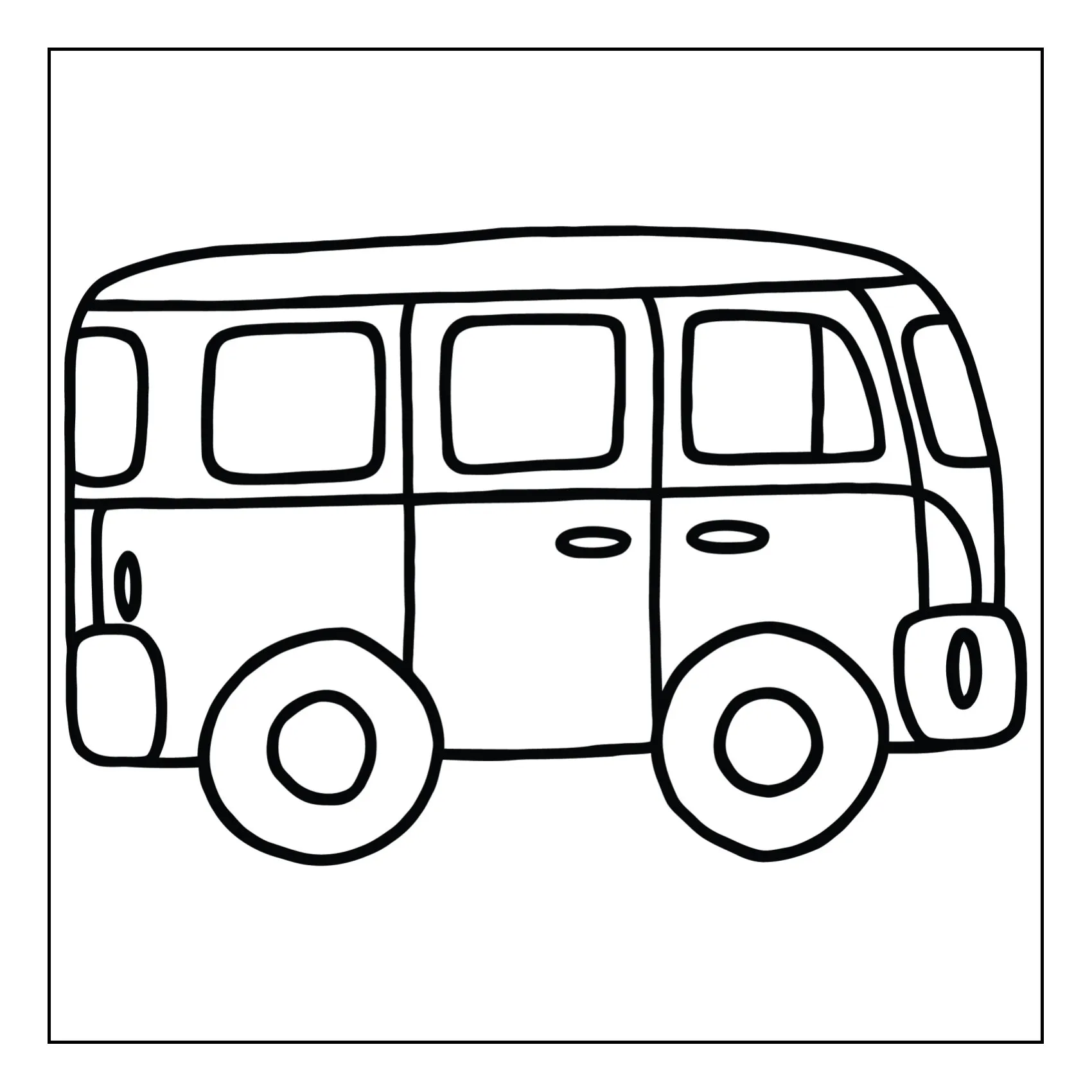 Means of tranport coloring page (45)