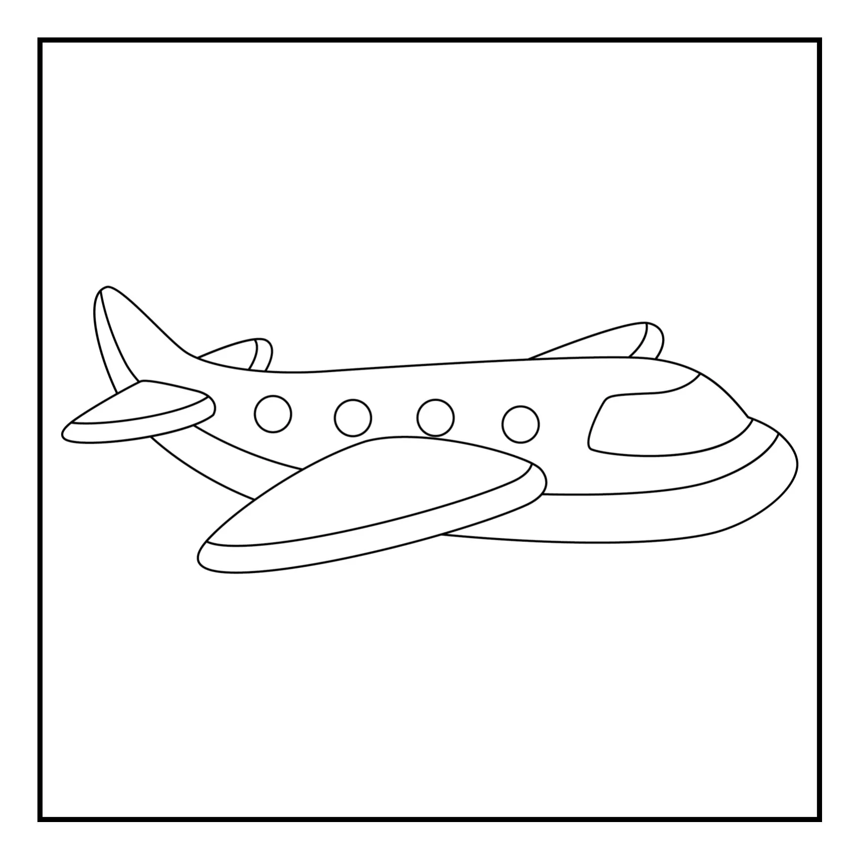 Means of tranport coloring page (5)