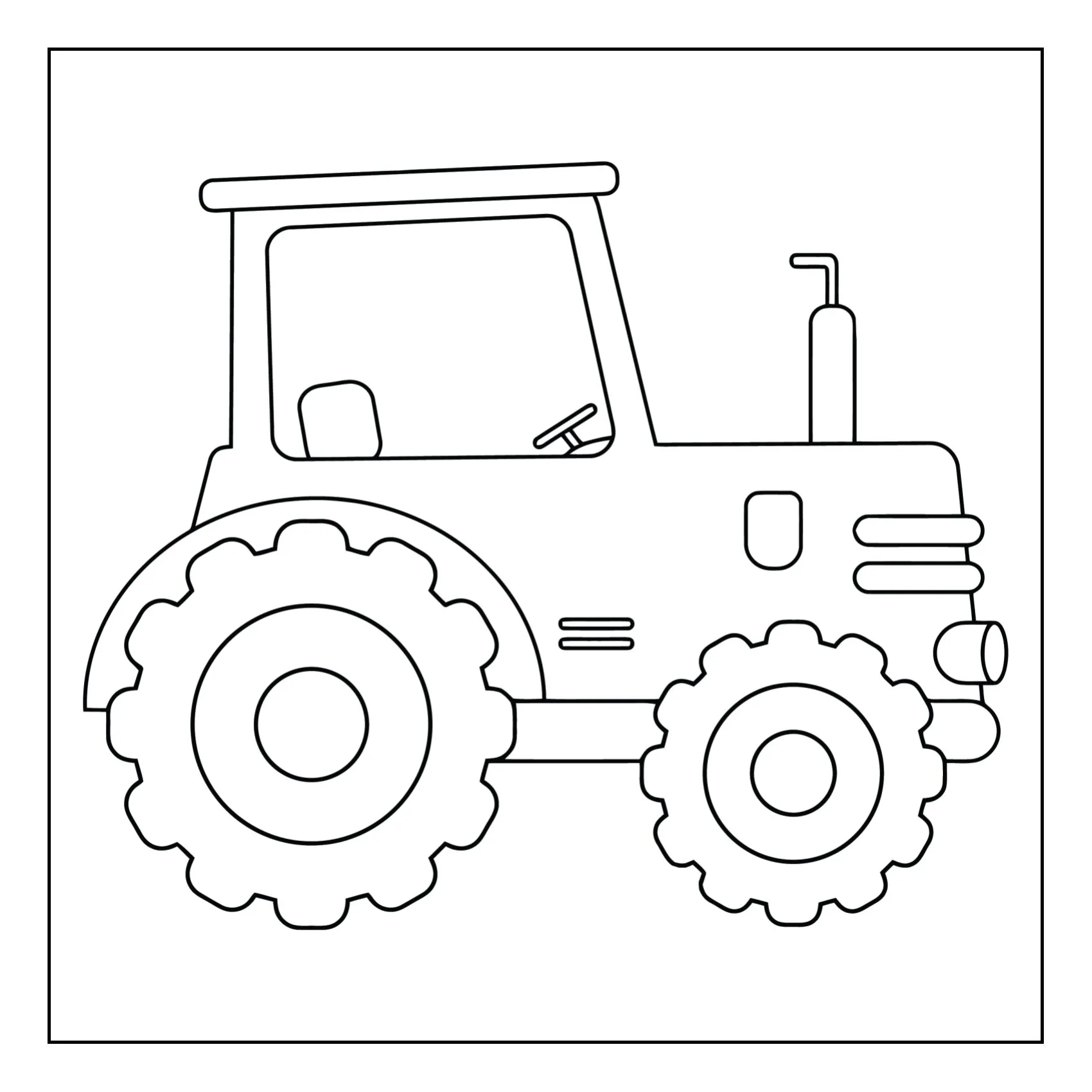 Means of tranport coloring page (54)