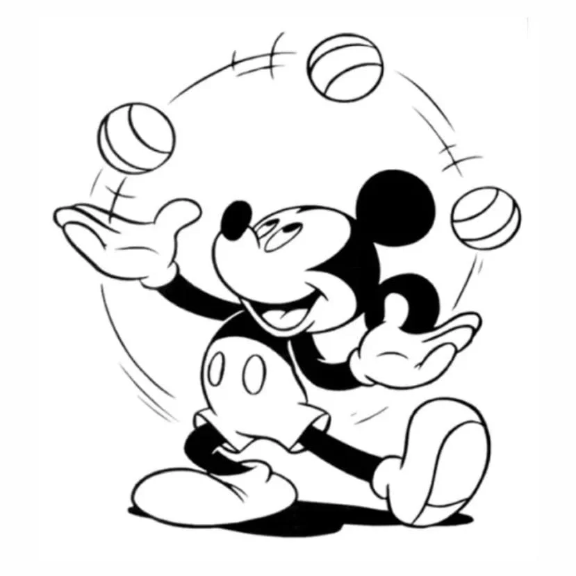 Mickey coloring page (12)