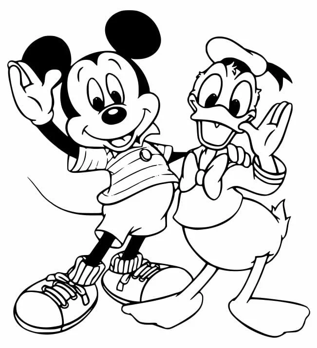 Mickey coloring page (14)