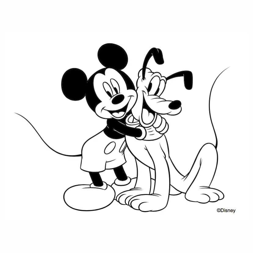 Mickey coloring page (16)