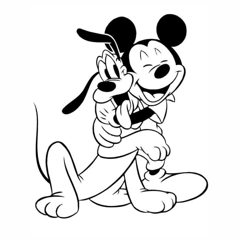 Mickey coloring page (17)