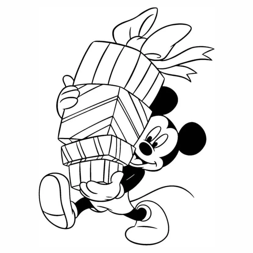 Mickey coloring page (19)