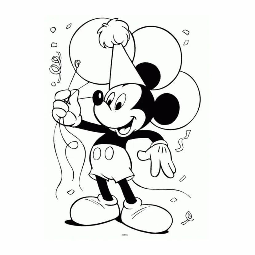 Mickey coloring page (35)