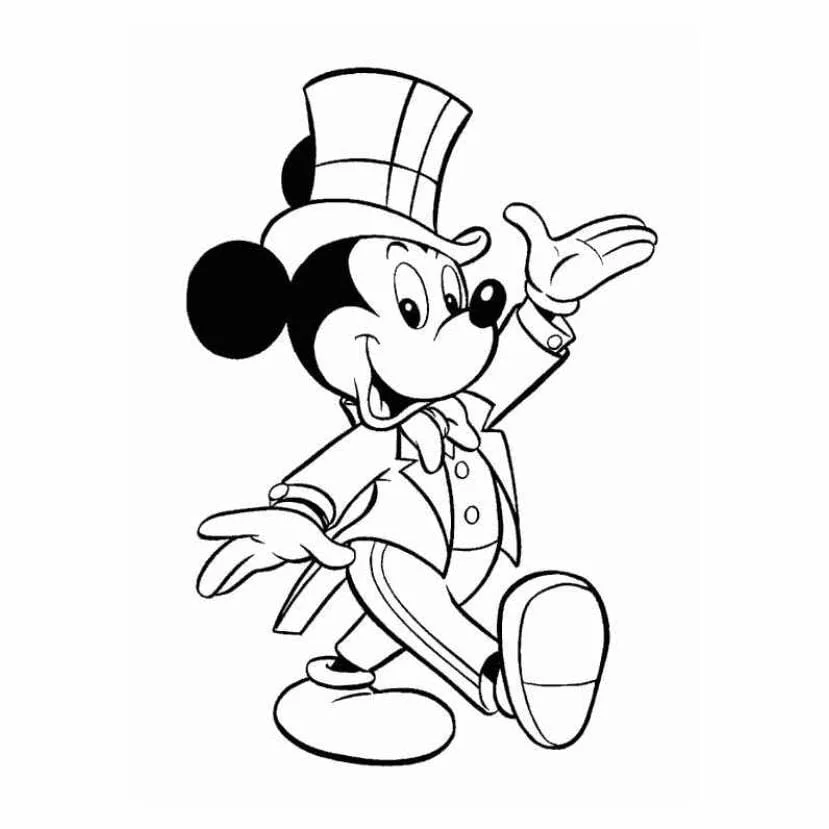 Mickey coloring page (36)