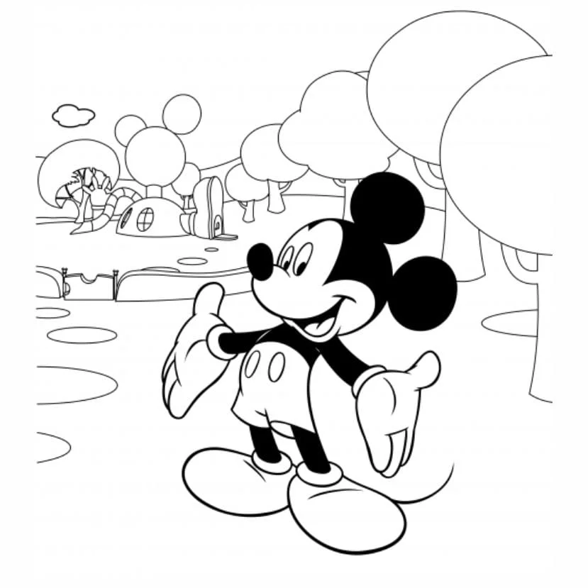 Mickey coloring page (37)