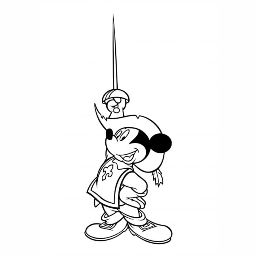 Mickey coloring page (38)