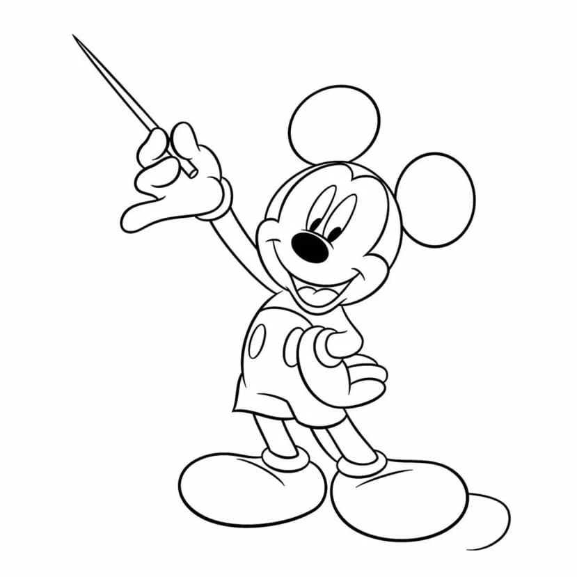 Mickey coloring page (39)