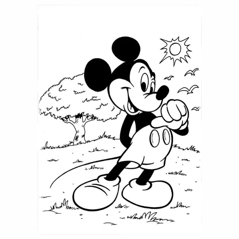 Mickey coloring page (42)