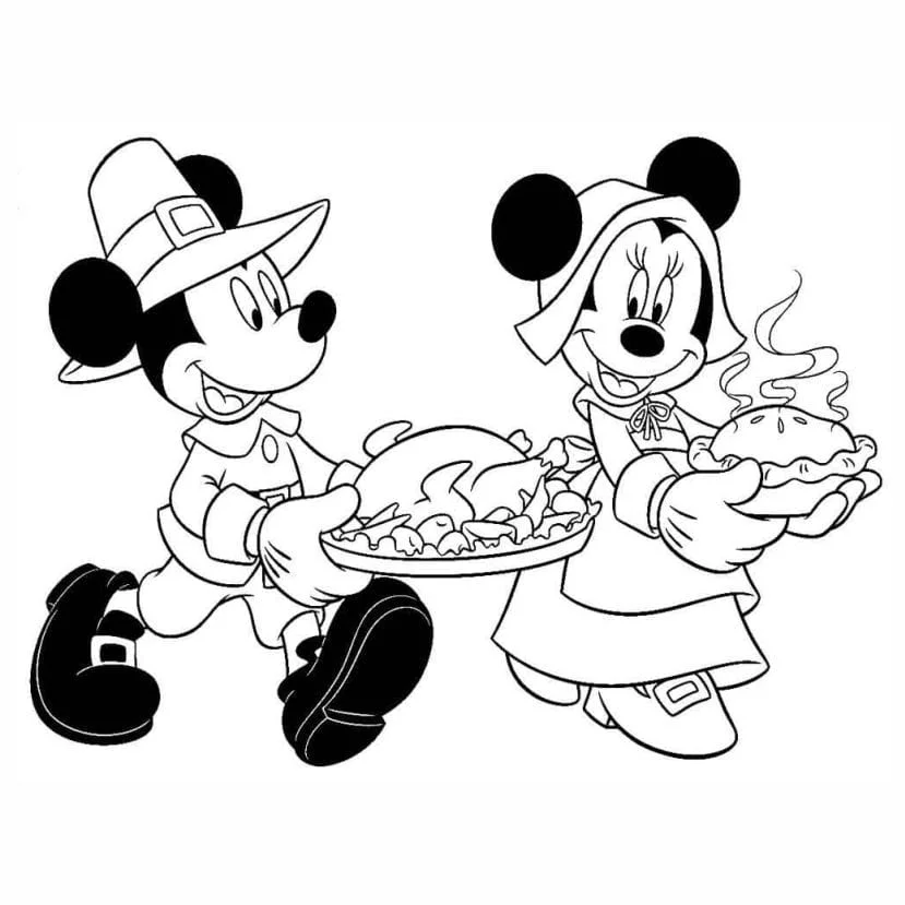 Mickey coloring page (8)