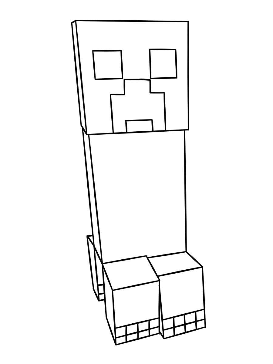 Minecraft coloring page (103)