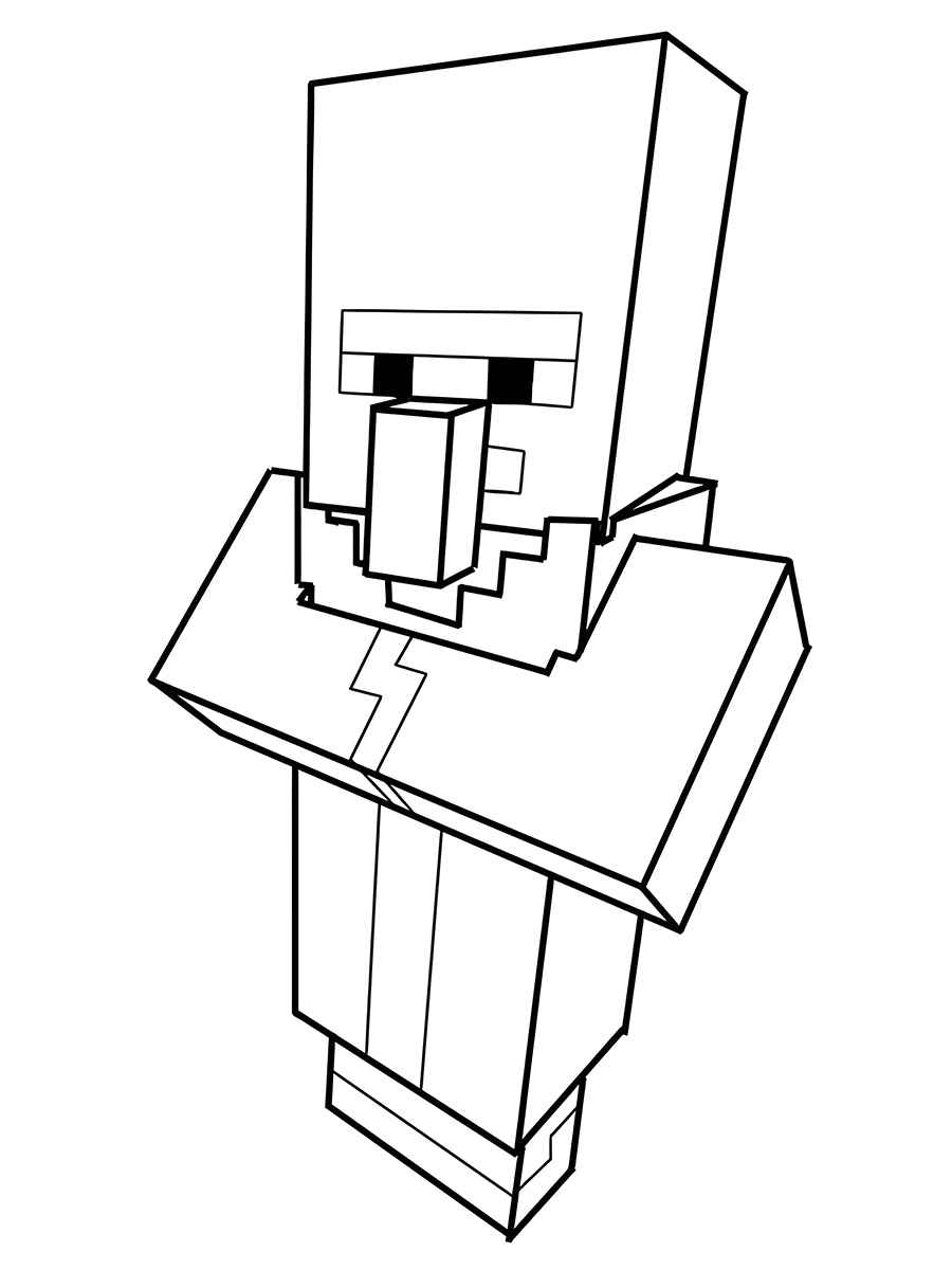 Minecraft coloring page (106)