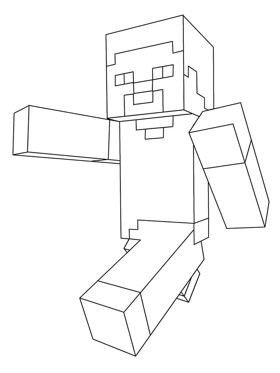 Minecraft coloring page (107)