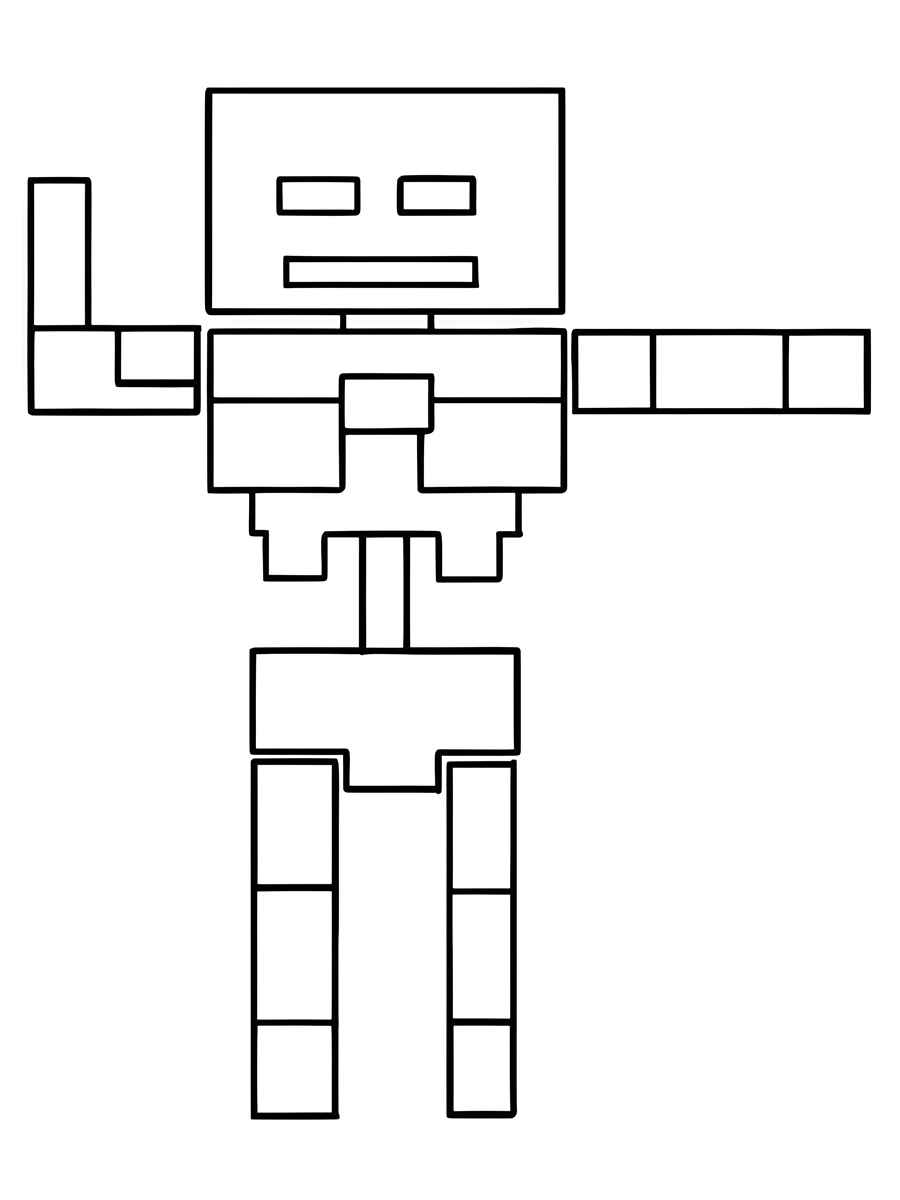 Minecraft coloring page (108)