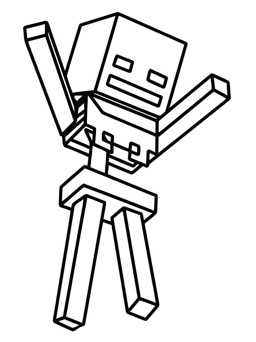 Minecraft coloring page (114)