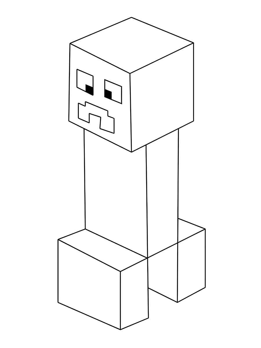 Minecraft coloring page (116)