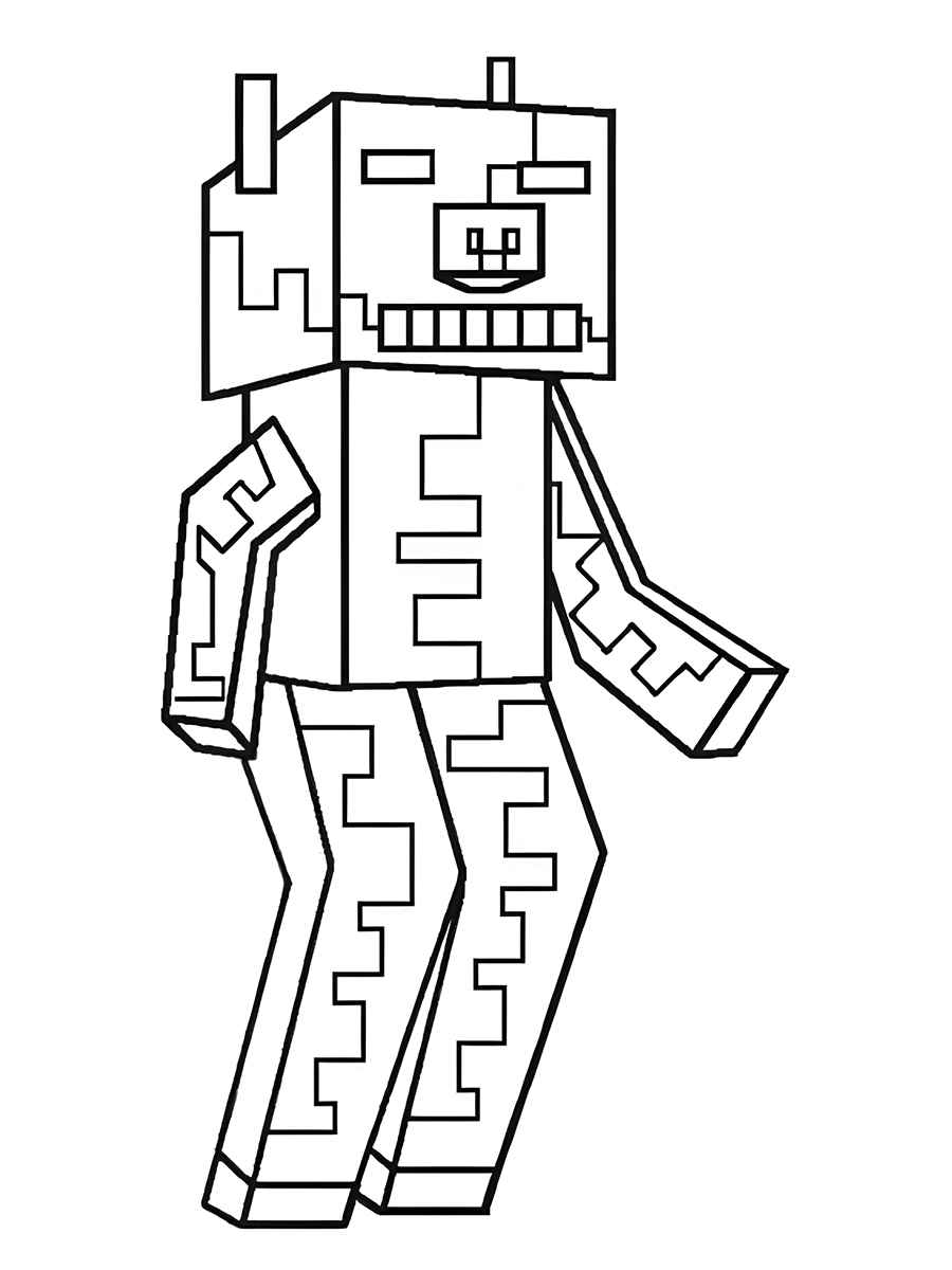 Minecraft coloring page (120)