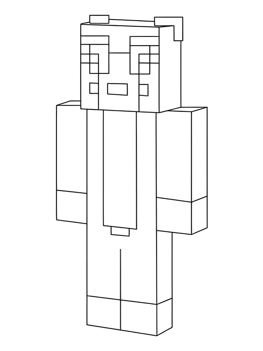 Minecraft coloring page (121)