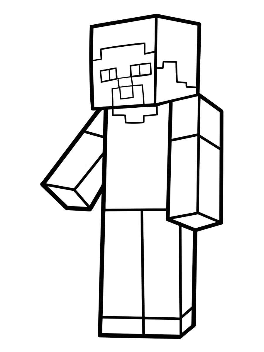 Minecraft coloring page (124)