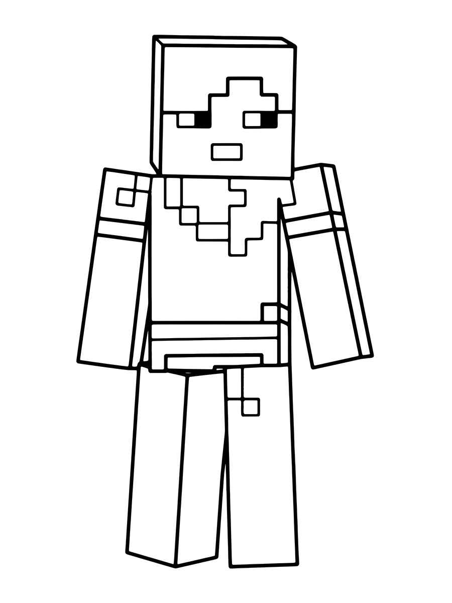 Minecraft coloring page (126)