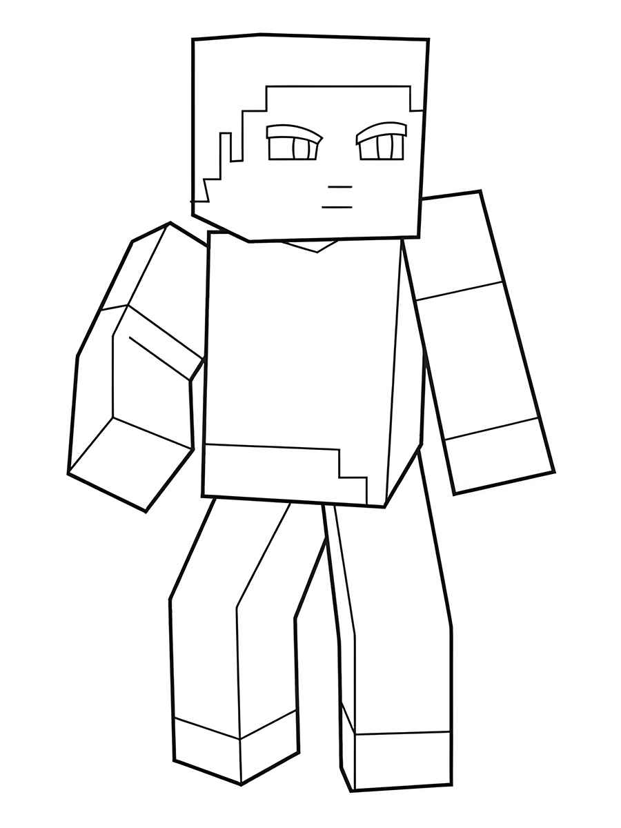 Minecraft coloring page (128)