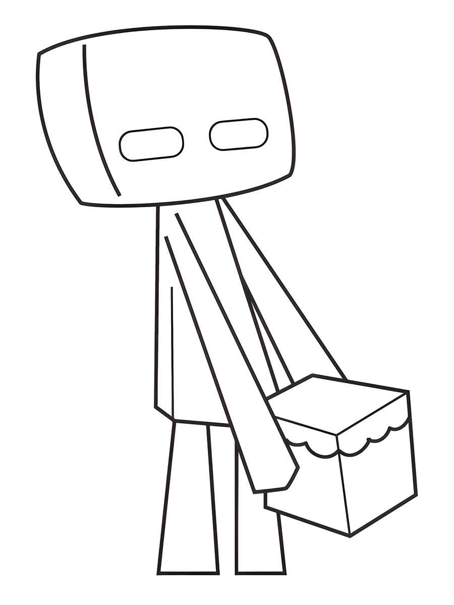 Minecraft coloring page (136)