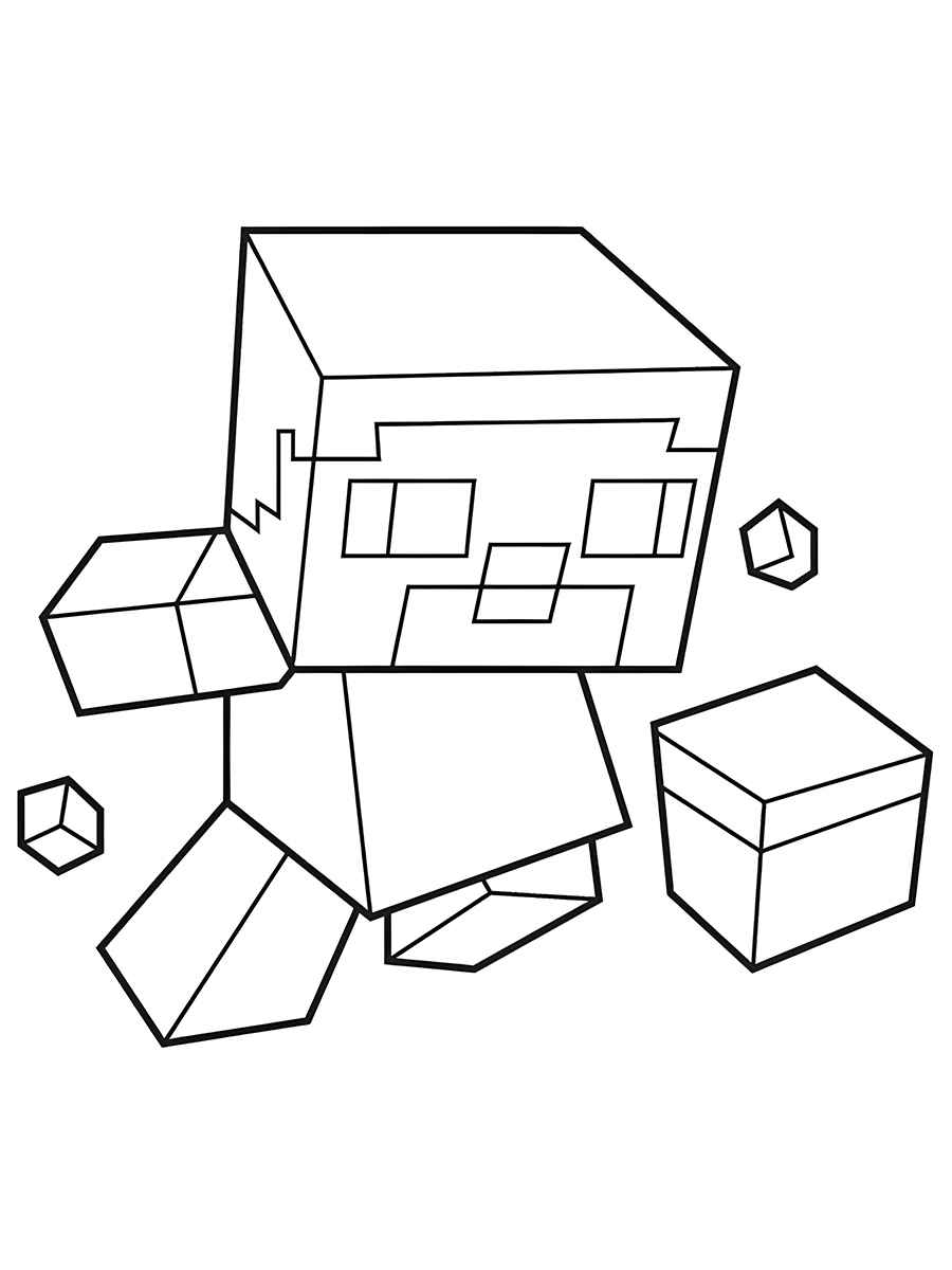 Minecraft coloring page (139)