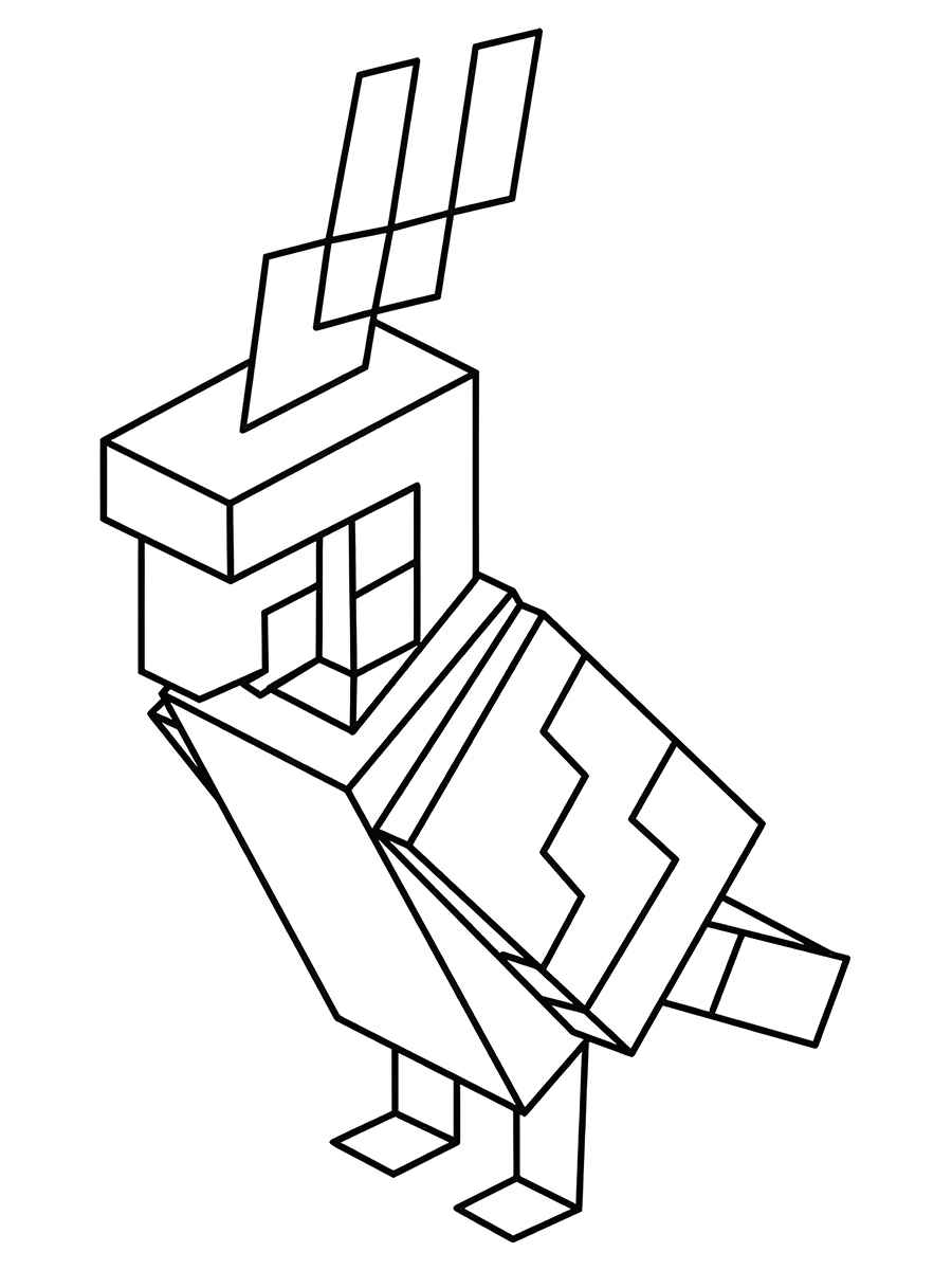 Minecraft coloring page (140)