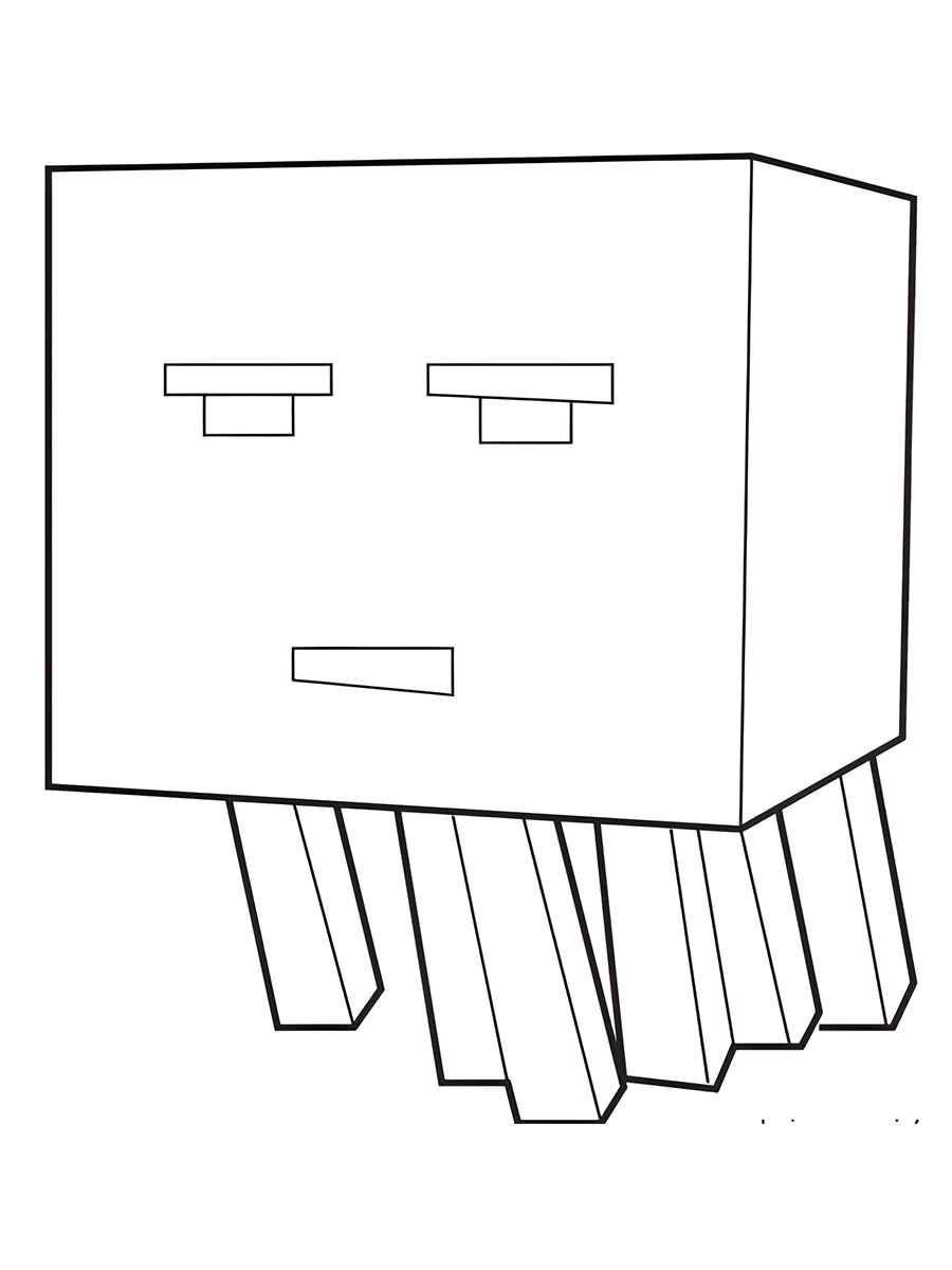 Minecraft coloring page (15)