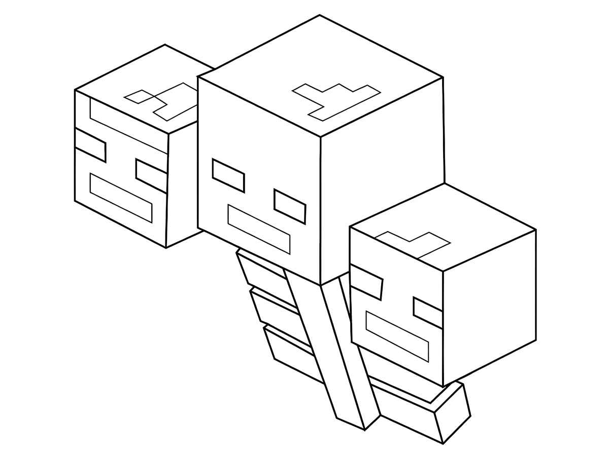 Minecraft coloring page (23)