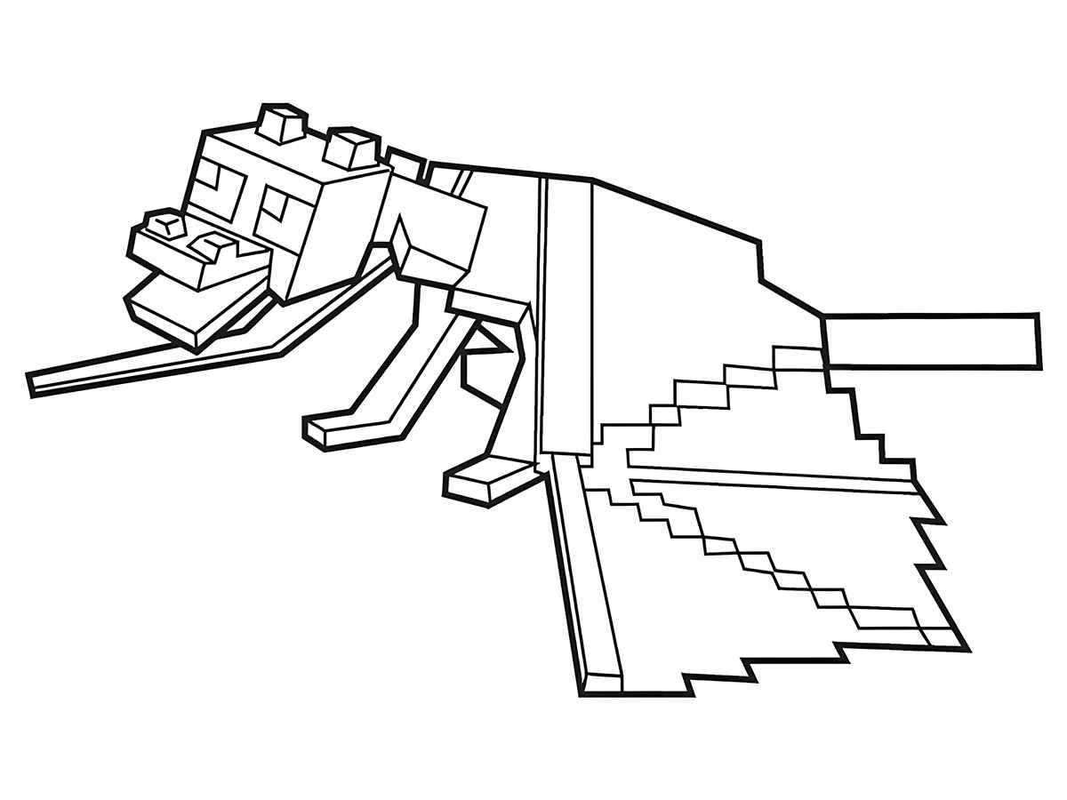 Minecraft coloring page (24)