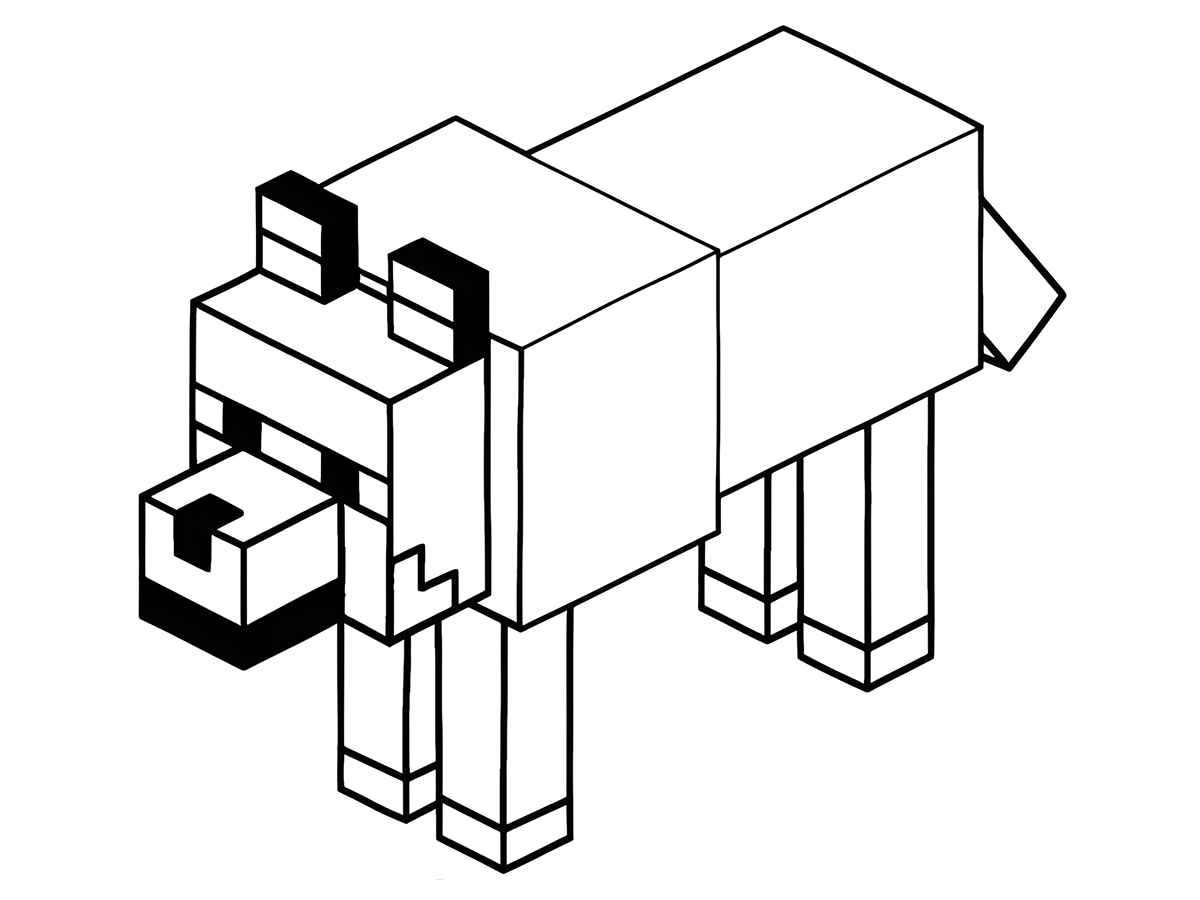 Minecraft coloring page (37)