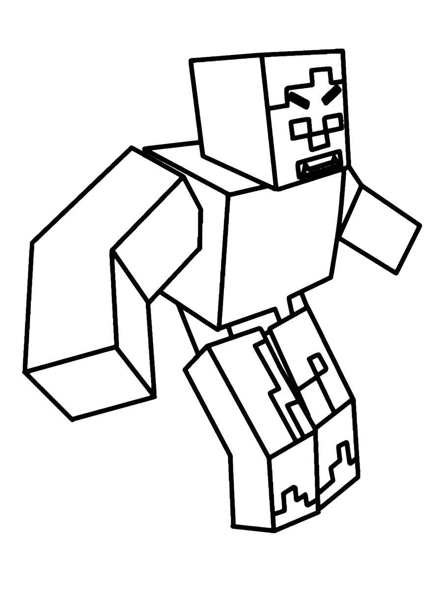 Minecraft coloring page (46)