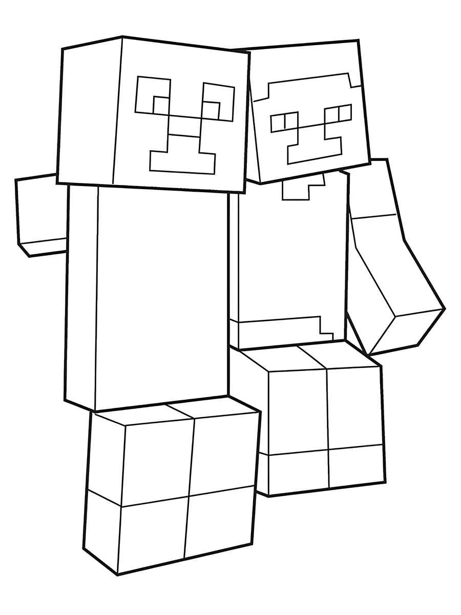 Minecraft coloring page (63)