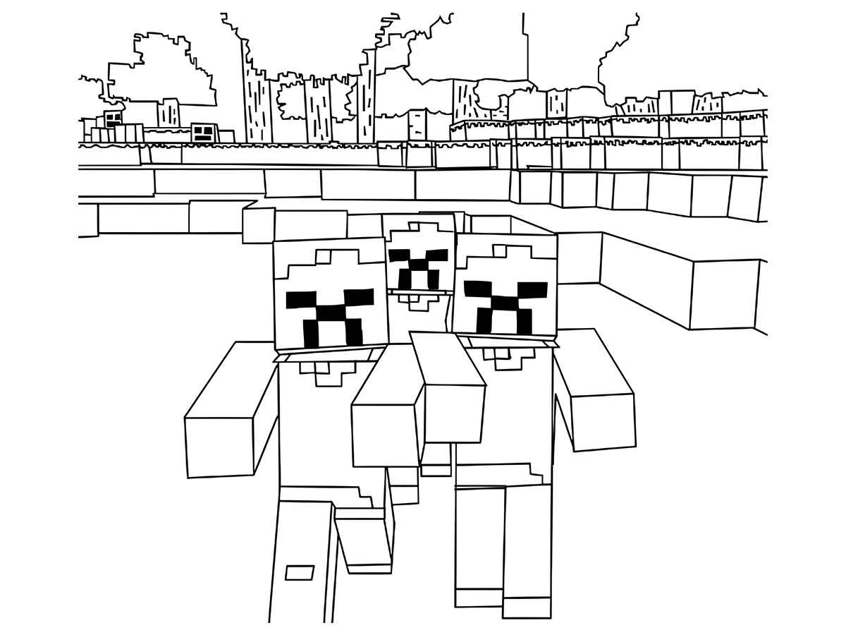 Minecraft coloring page (71)