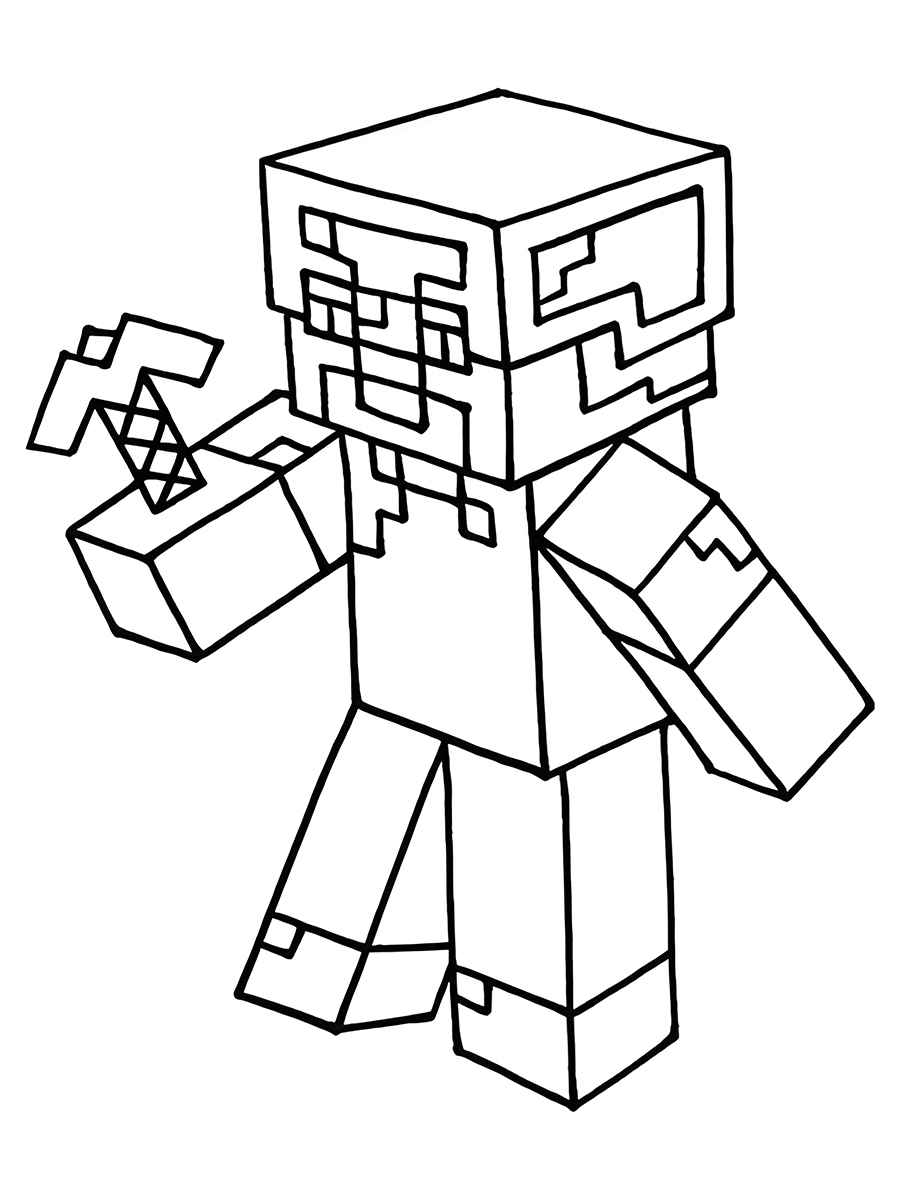 Minecraft coloring page (78)