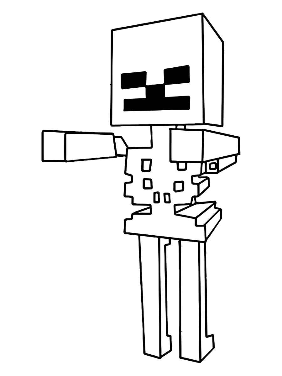 Minecraft coloring page (81)