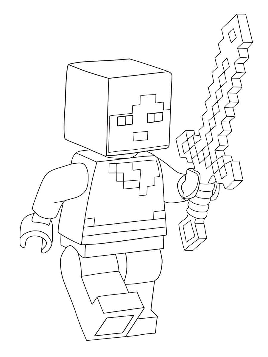 Minecraft coloring page (83)