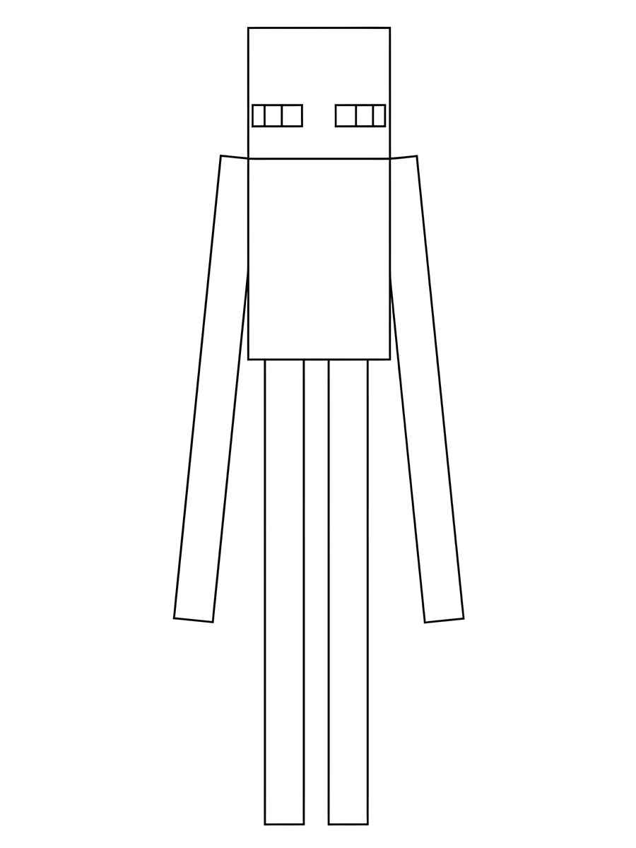 Minecraft coloring page (85)