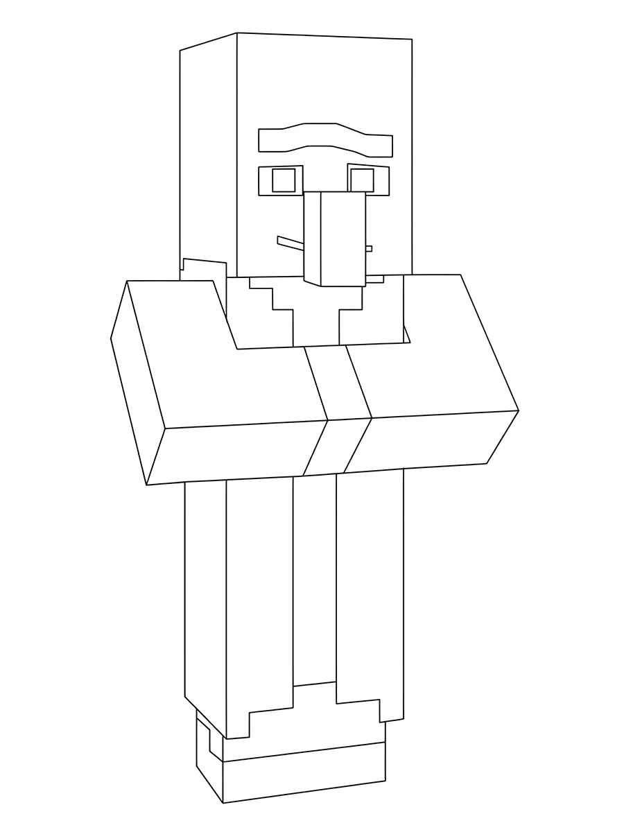 Minecraft coloring page (87)