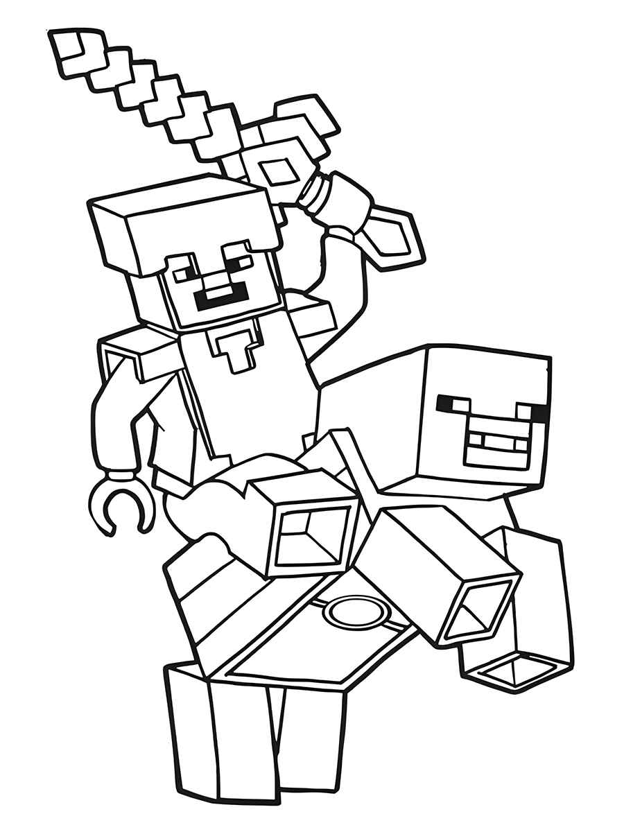 Minecraft coloring page (92)