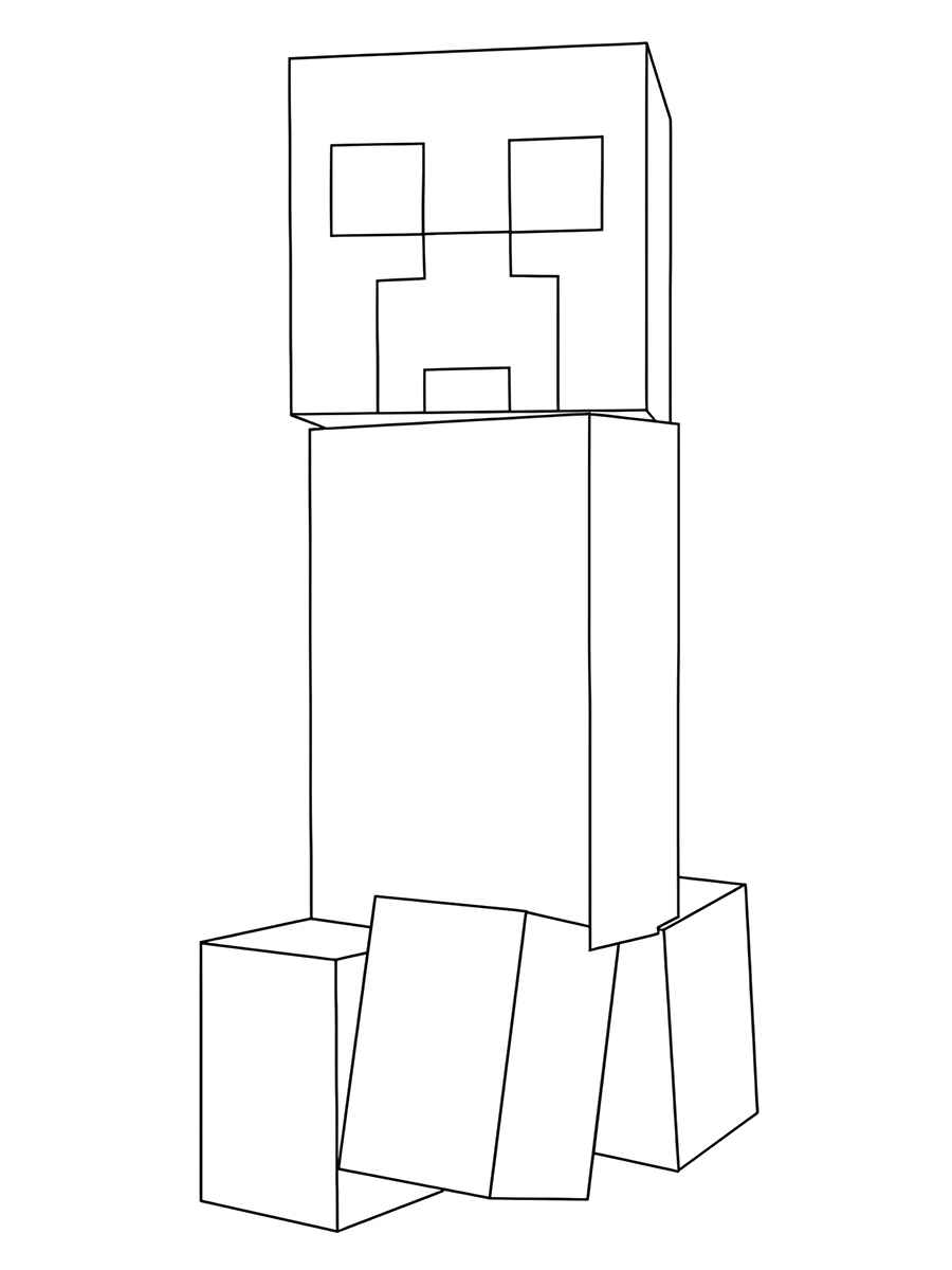 Minecraft coloring page (94)