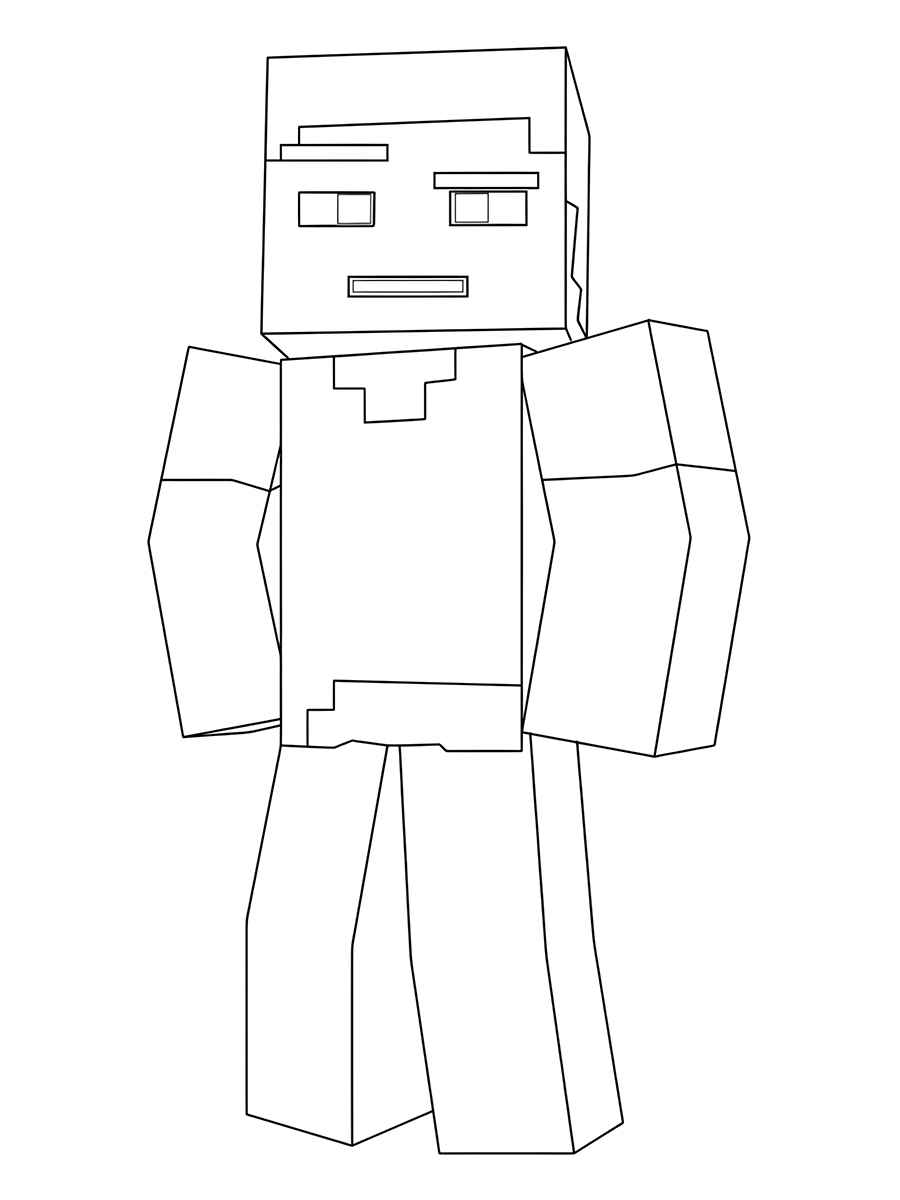 Minecraft coloring page (96)