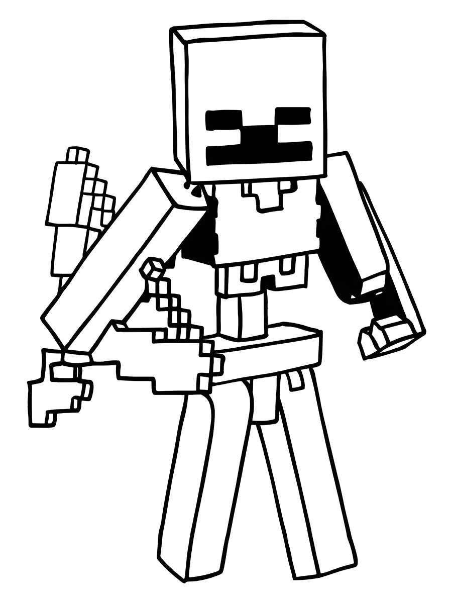 Minecraft coloring page (97)