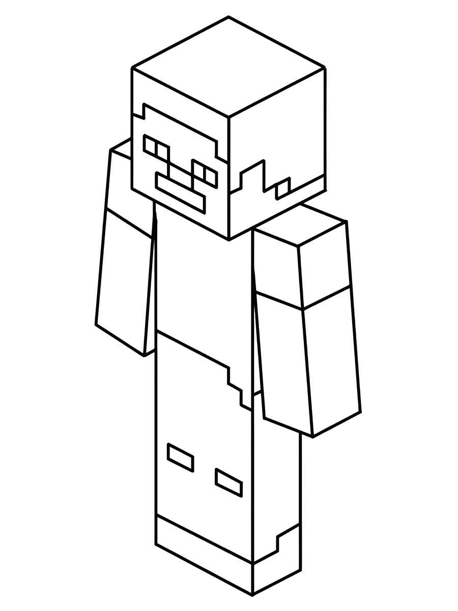 Minecraft coloring page (98)