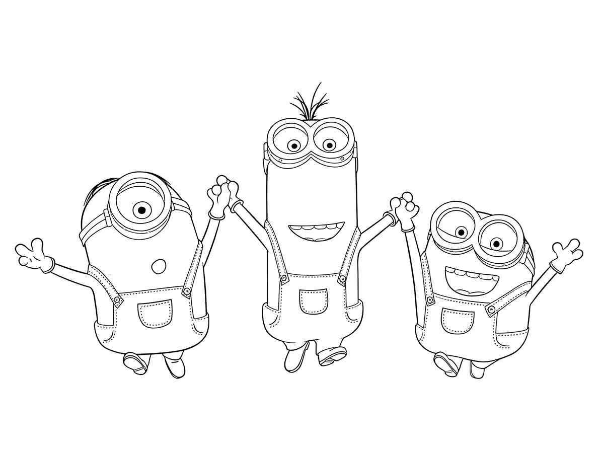 Minions coloring page (21)