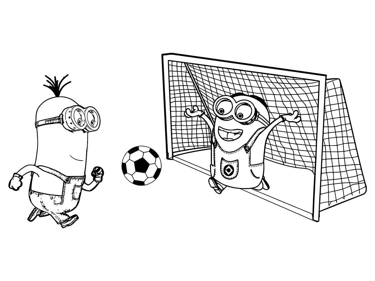 Minions coloring page (22)