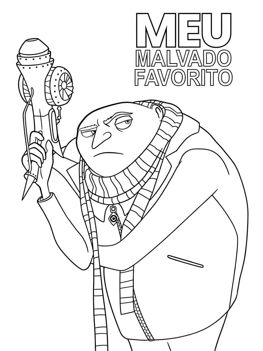 Minions coloring page (36)